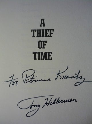 Mystery Trilogy, Skinwalkers, A Thief of Time, Talking God, SIGNED