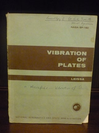 Item #000629 Vibration of Plates. Arthur W. Leissa