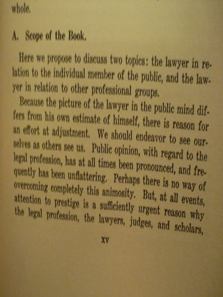 The Bar and Public Relations, An Introduction to the Public Relations Field of the Bar