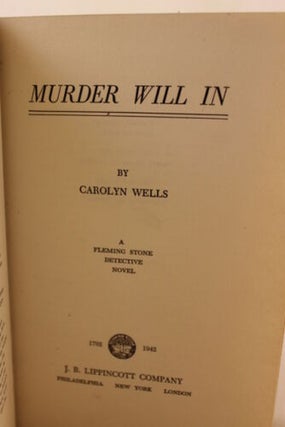 Murder Will In