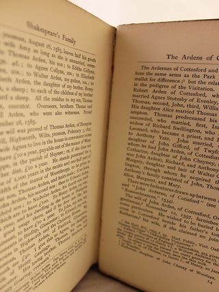 Shakespeare's Family, Being A Record of the Ancestors and Descendants of William Shakespeare. With Some Account of the Ardens