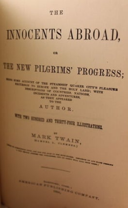 The Innocents Abroad or the New Pilgrim's Progress