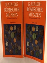 Item #001376 Two volumes, "Katalog Romischer Munzen, Von Pompejus bis Romulus" Band I and Band...
