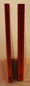 Two volumes, "Katalog Romischer Munzen, Von Pompejus bis Romulus" Band I and Band II