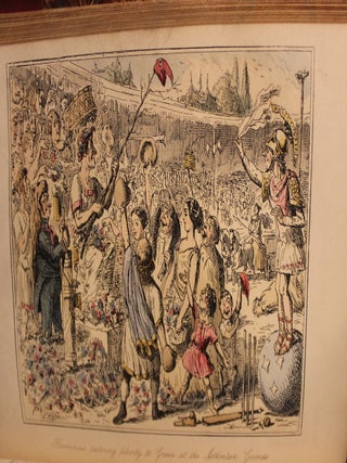 The Comic History of Rome with 10 hand-colored steel engravings