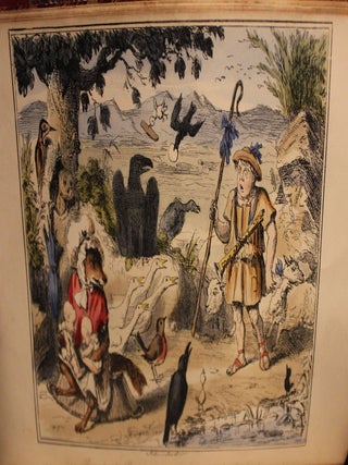 The Comic History of Rome with 10 hand-colored steel engravings