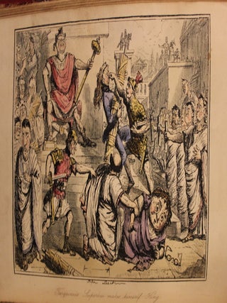 The Comic History of Rome with 10 hand-colored steel engravings