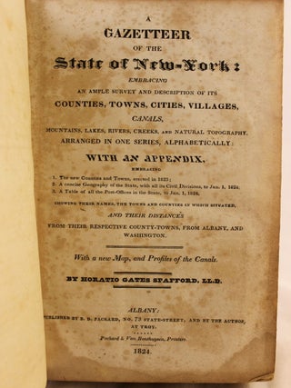 The Gazeteer of the State of New York: Embracing an Ample Survey and Description of Its Counties, Towns, Cities, Villages, Canals, Mountains, Lakes, Rivers, Creeks, and Natural Topography ...