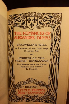 Marguerite de Valois, The Regent's Daughter, Chauvelin's Will, The Woman with the Velvet Necklace