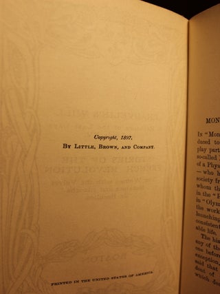 Marguerite de Valois, The Regent's Daughter, Chauvelin's Will, The Woman with the Velvet Necklace