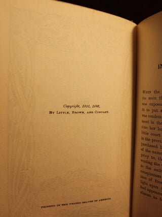 Marguerite de Valois, The Regent's Daughter, Chauvelin's Will, The Woman with the Velvet Necklace