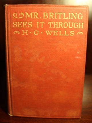 Item #001797 Mr. Britling Sees It Through. H. G. Wells