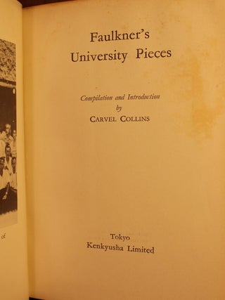 Faulkner's University Pieces