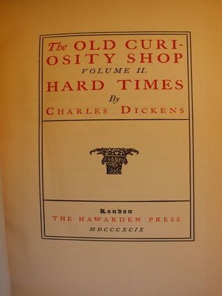 The Old Curiosity Shop, Hard Times