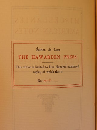Miscellanies, American Notes, The Uncommercial Traveller, Pictures From Italy, No Thoroughfare, Reprinted Pieces, 3 Volume Set