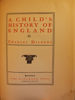 A Child's History of England