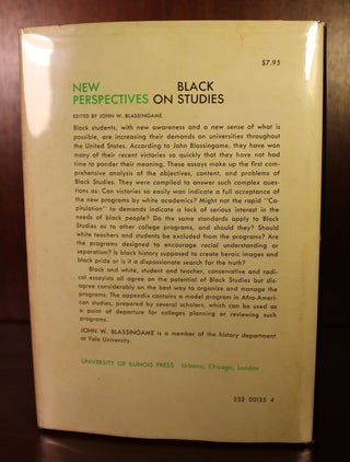 New Perspectives on Black Studies