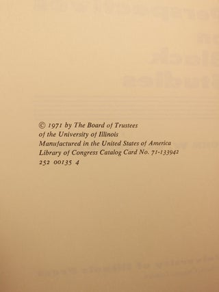 New Perspectives on Black Studies
