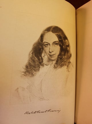 Set of two volumes, "The Complete Poetic and Dramatic Works of Robert Browning"and "The Complete Poetical Works of Elizabeth Barrett Browning"