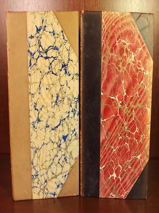 Set of two volumes, "The Complete Poetic and Dramatic Works of Robert Browning"and "The Complete Poetical Works of Elizabeth Barrett Browning"