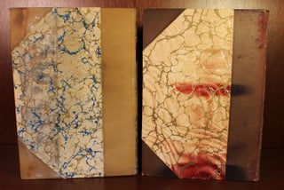Set of two volumes, "The Complete Poetic and Dramatic Works of Robert Browning"and "The Complete Poetical Works of Elizabeth Barrett Browning"