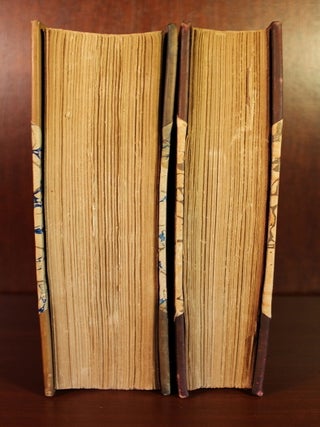 Set of two volumes, "The Complete Poetic and Dramatic Works of Robert Browning"and "The Complete Poetical Works of Elizabeth Barrett Browning"