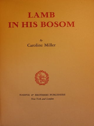 Lamb In His Bosom