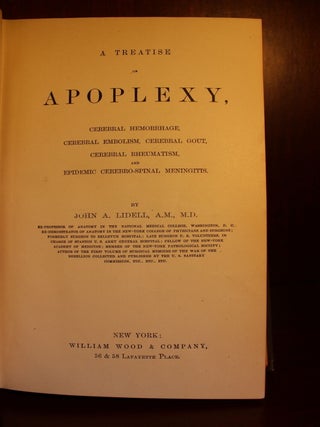 A Treatise on Apoplexy