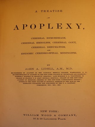 A Treatise on Apoplexy