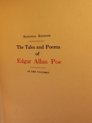 The Tales and Poems of Edgar Allan Poe