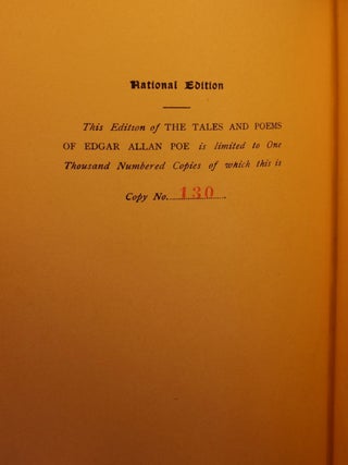 The Tales and Poems of Edgar Allan Poe
