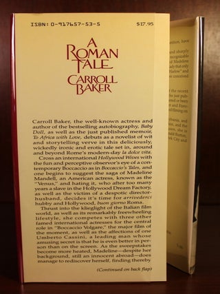 A Roman Tale SIGNED