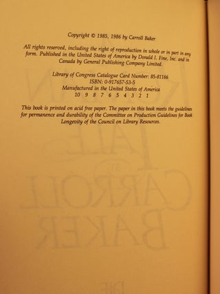 A Roman Tale SIGNED
