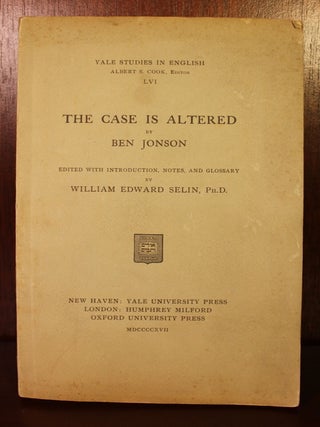 Item #002351 The Case is Altered. Ben Jonson