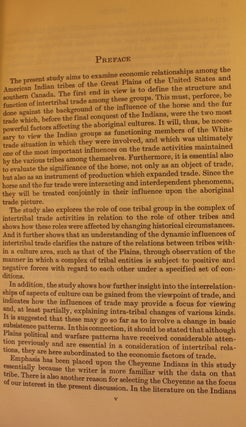 The Cheyenne in Plains Indian Trade Relations 1795-1840