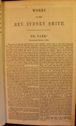 The Works of Rev. Sydney Smith