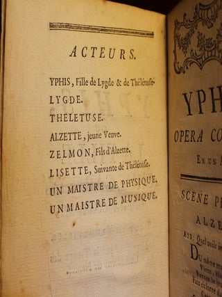 Yphis, ou La Fille Crue Garcon, Opera Comique