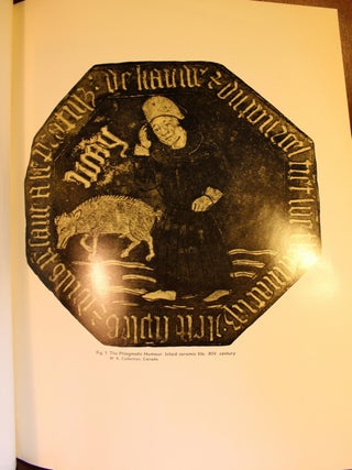 Ceramic Expression of the Phlegmatic Humour on a Mediaeval Tile (Der Phlegmatiker auf Einer Mittelalterlichen Fliese) SIGNED Presentation copy