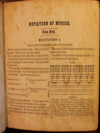 The Musical Monitor; A collection of church musick of the most approved character