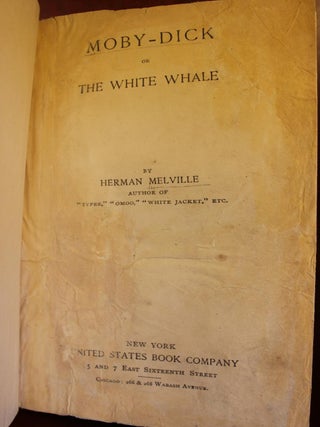 Moby Dick or the White Whale