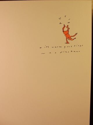 Item #002721 The Juggler of Our Lady, a Reissue of the Classic Christmas Story, Signed to Poet...