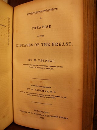 "A Treatise on the Diseases and Injuries of the Larynx and Trachea", "A Practical Treatise on Laryngeal Phthisis, Chronic Laryngitis, and Diseases of the Voice", "A Treatise on the Diseases of the Breast", and "A Treatise on the Pneumonia of Children