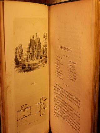 Holly's Country Seats: Containing Lithographic Designs for Cottages, Villas, Mansions, ETC., with their accompanying outbuildings; Also, country churches, city buildings, railway stations, Etc., Etc.