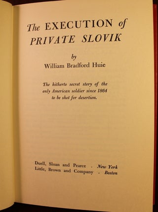 The Execution of Private Slovik