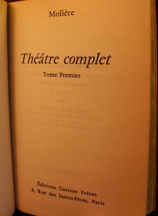 Complete Theater of Moliere