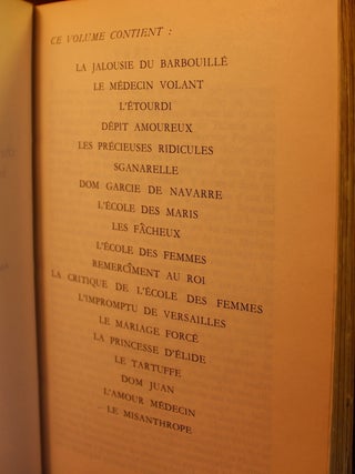 Complete Theater of Moliere