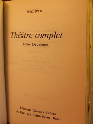 Complete Theater of Moliere