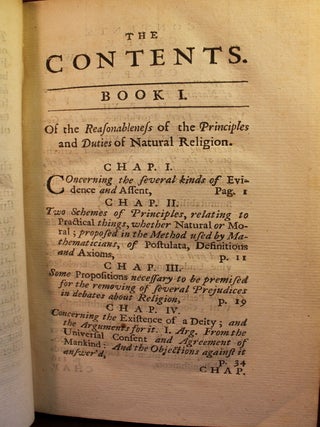 Of the Principles and Duties of Natural Religion