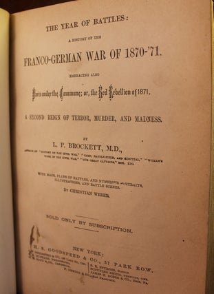 A History of the Franco-German War of 1870-71