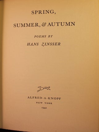 Spring, Summer, and Autumn